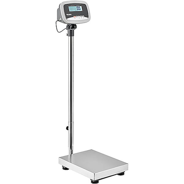 Global Industrial Industrial Bench & Floor Scale, 330 lb x 0.1 lb, 11-3/4W x 15-3/4L Platform 244241 - main